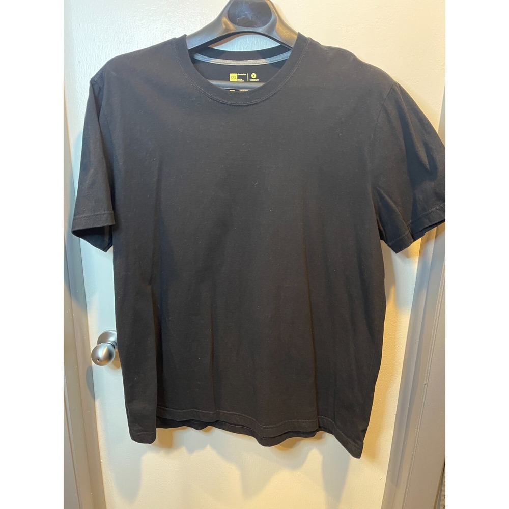 Xersion Xtreme Tee Mens XXL Black Short Sleeve 100% Cotton Crew Neck T-Shirt